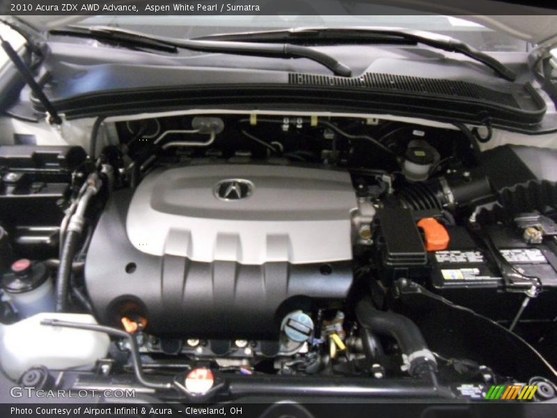  2010 ZDX AWD Advance Engine - 3.7 Liter SOHC 24-Valve VTEC V6