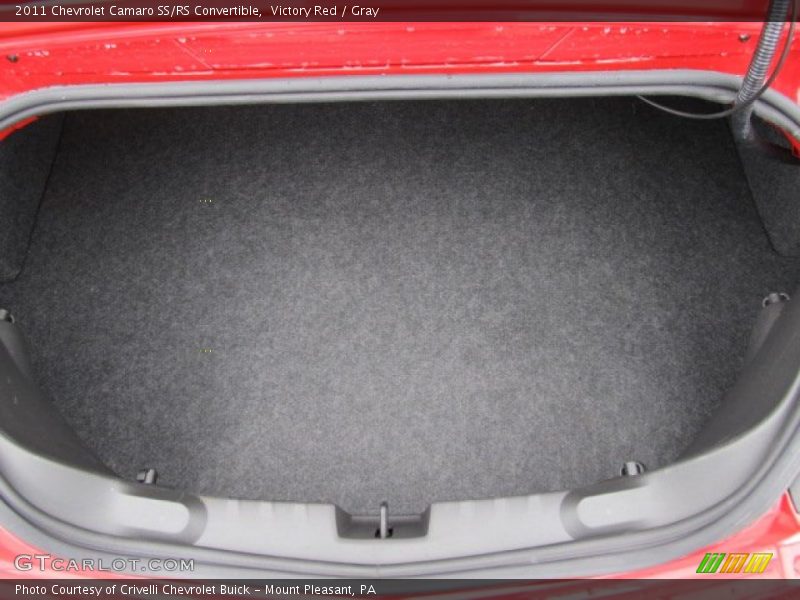 Victory Red / Gray 2011 Chevrolet Camaro SS/RS Convertible