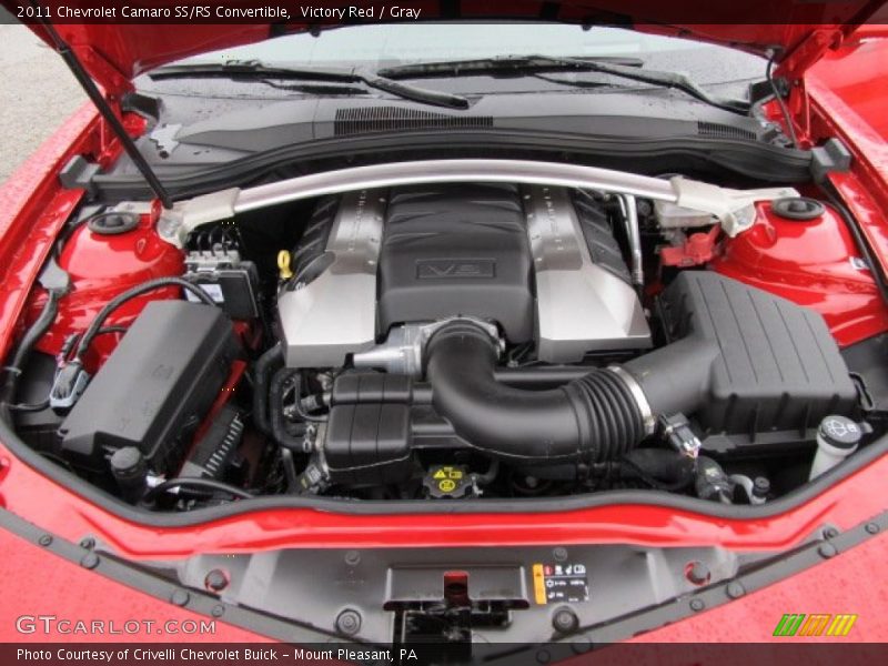  2011 Camaro SS/RS Convertible Engine - 6.2 Liter OHV 16-Valve V8