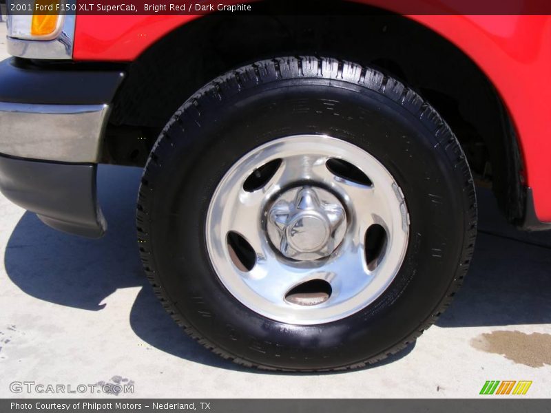 Bright Red / Dark Graphite 2001 Ford F150 XLT SuperCab