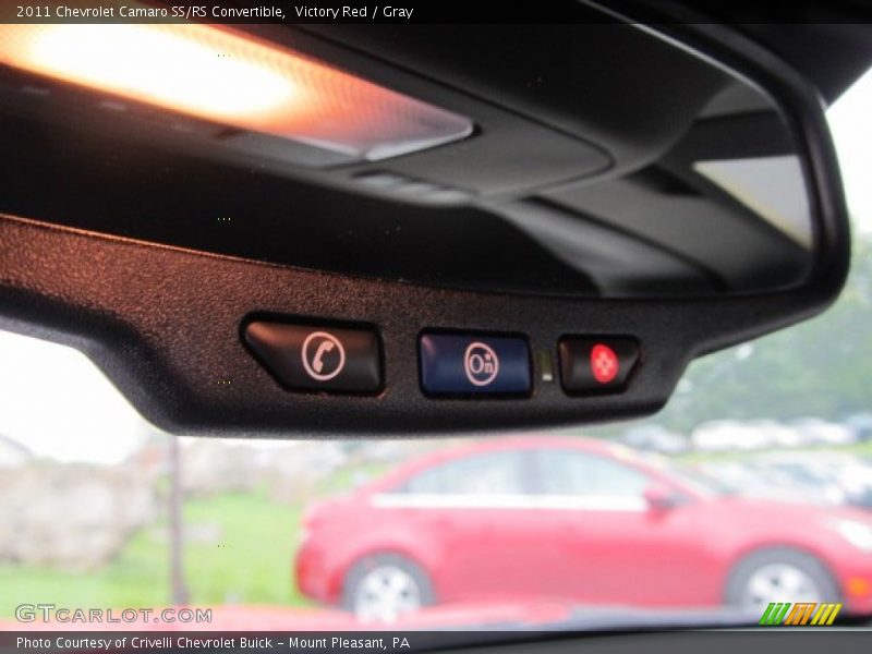 Victory Red / Gray 2011 Chevrolet Camaro SS/RS Convertible