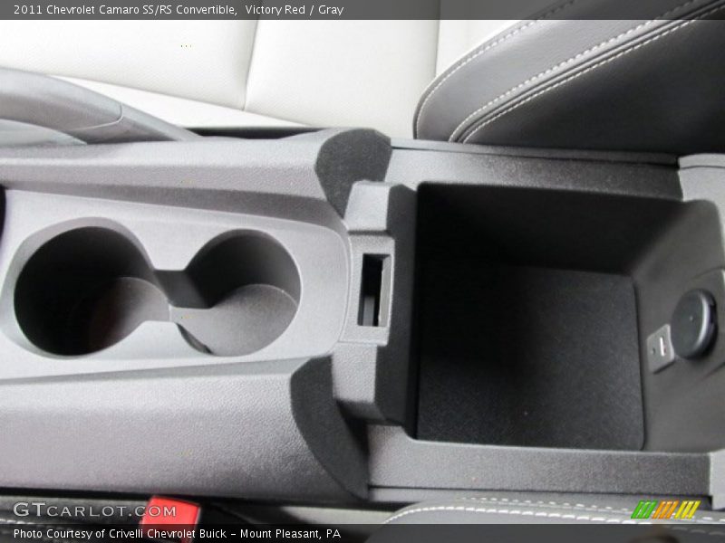 Victory Red / Gray 2011 Chevrolet Camaro SS/RS Convertible