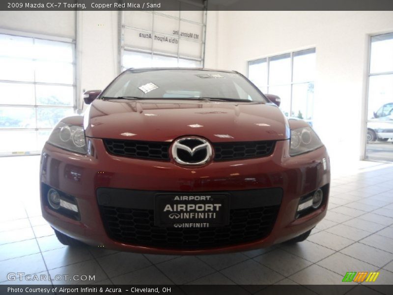Copper Red Mica / Sand 2009 Mazda CX-7 Touring