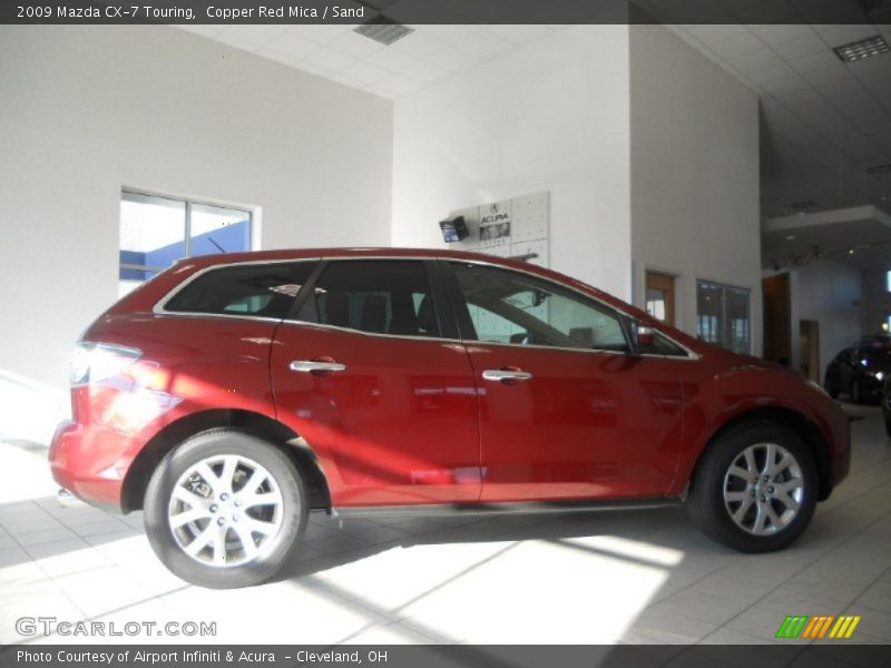 Copper Red Mica / Sand 2009 Mazda CX-7 Touring