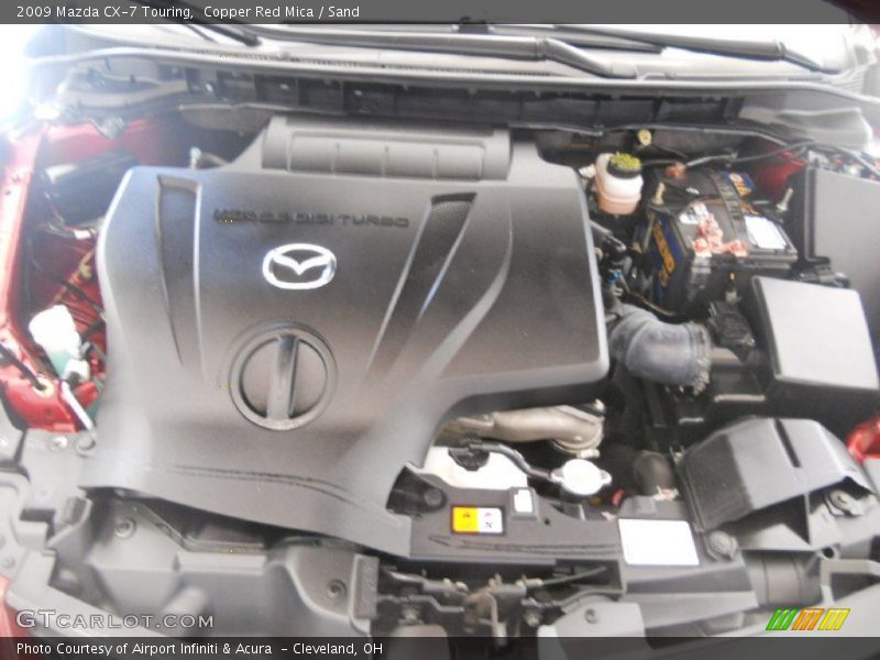 Copper Red Mica / Sand 2009 Mazda CX-7 Touring