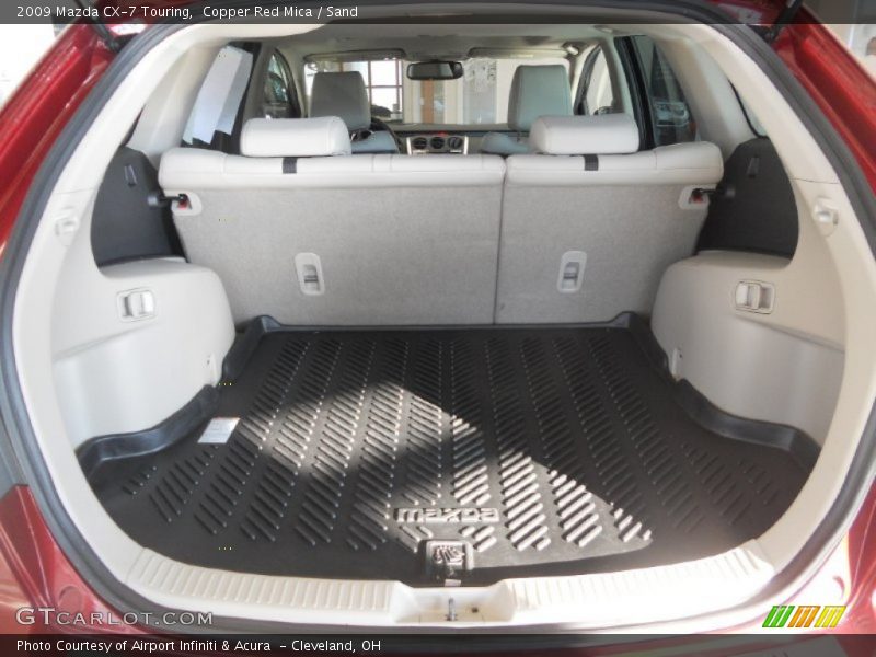 Copper Red Mica / Sand 2009 Mazda CX-7 Touring