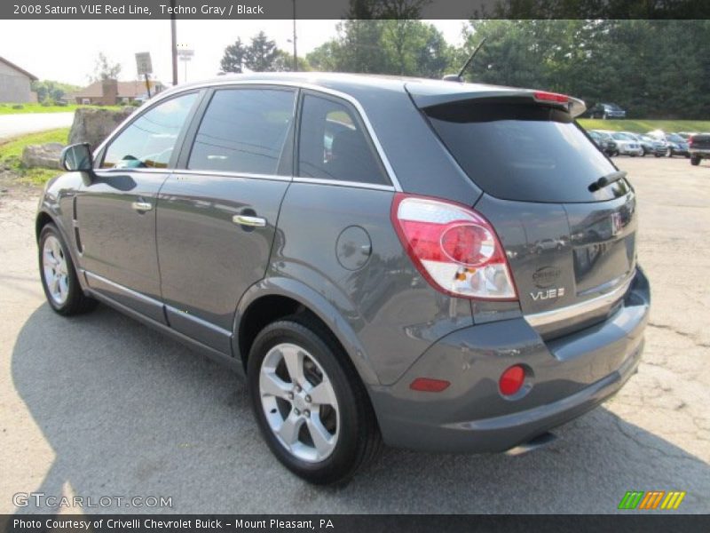 Techno Gray / Black 2008 Saturn VUE Red Line