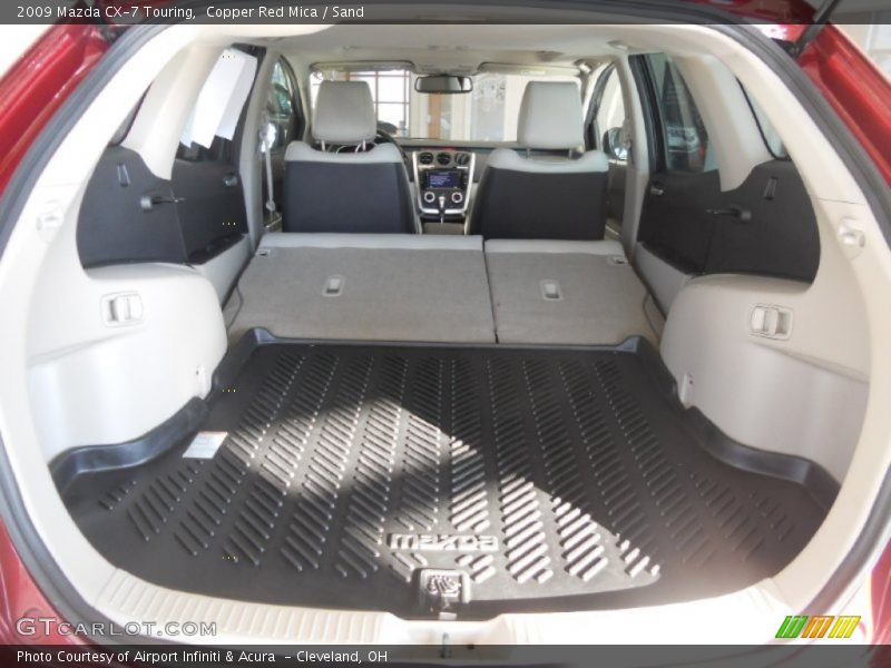 Copper Red Mica / Sand 2009 Mazda CX-7 Touring