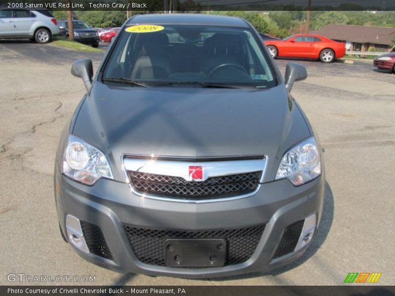 Techno Gray / Black 2008 Saturn VUE Red Line
