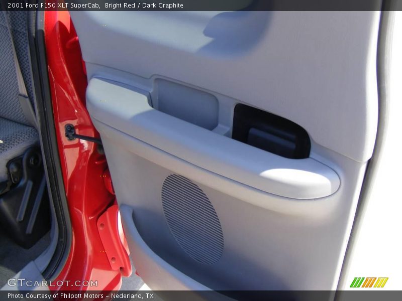 Bright Red / Dark Graphite 2001 Ford F150 XLT SuperCab
