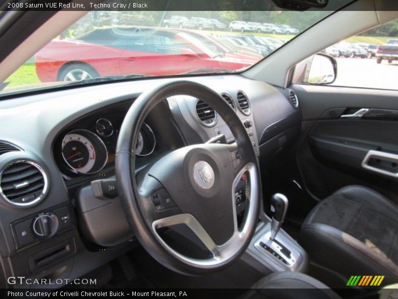 Techno Gray / Black 2008 Saturn VUE Red Line