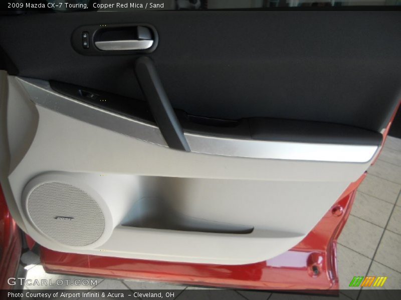 Copper Red Mica / Sand 2009 Mazda CX-7 Touring