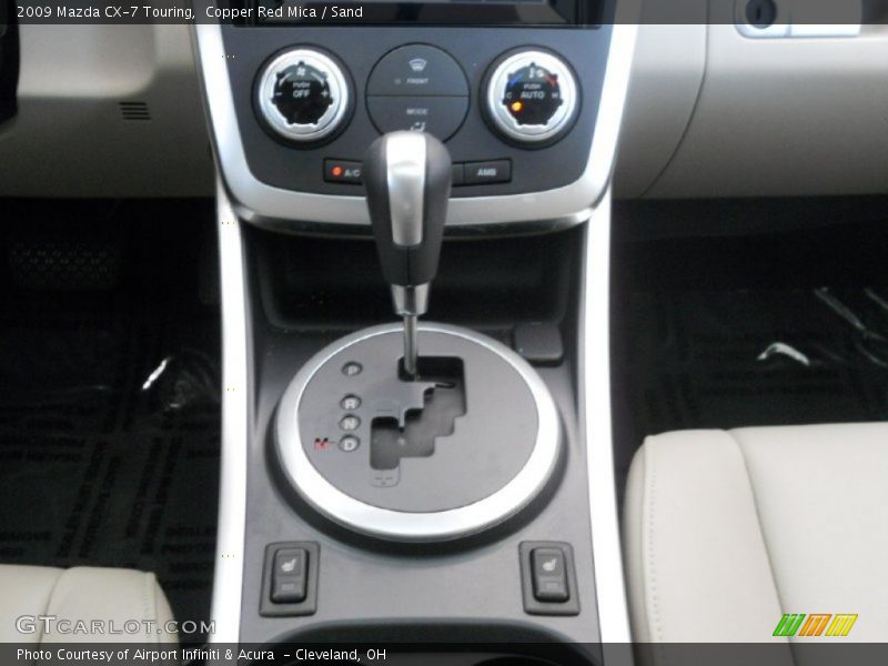Copper Red Mica / Sand 2009 Mazda CX-7 Touring