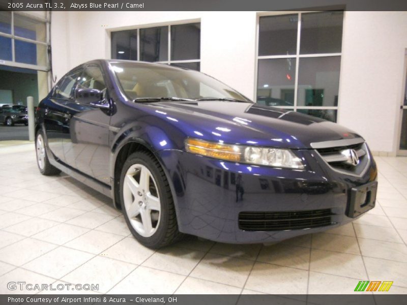 Abyss Blue Pearl / Camel 2005 Acura TL 3.2