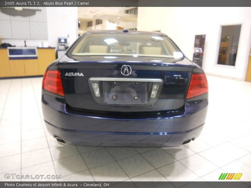 Abyss Blue Pearl / Camel 2005 Acura TL 3.2
