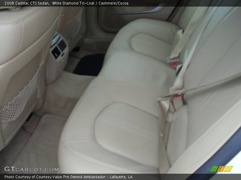 White Diamond Tri-Coat / Cashmere/Cocoa 2008 Cadillac CTS Sedan