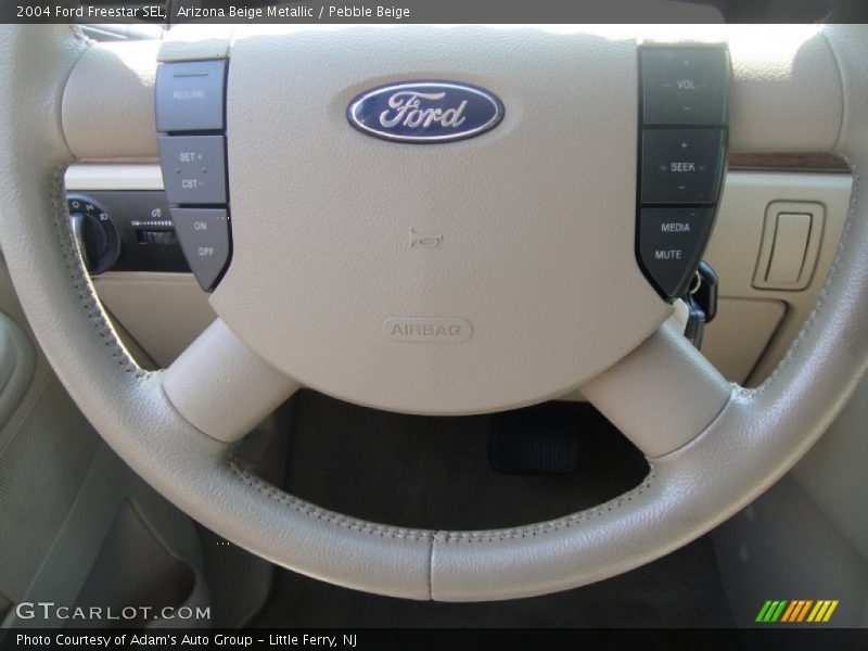 Arizona Beige Metallic / Pebble Beige 2004 Ford Freestar SEL