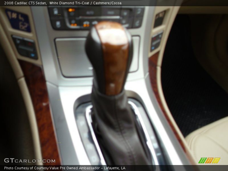 White Diamond Tri-Coat / Cashmere/Cocoa 2008 Cadillac CTS Sedan