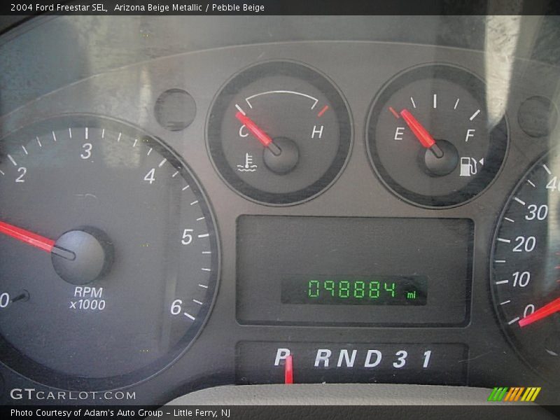 Arizona Beige Metallic / Pebble Beige 2004 Ford Freestar SEL