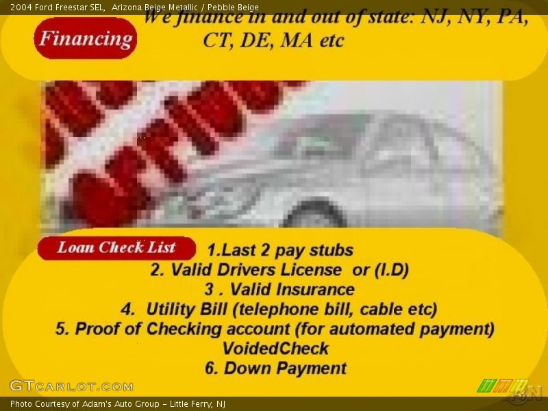 Arizona Beige Metallic / Pebble Beige 2004 Ford Freestar SEL