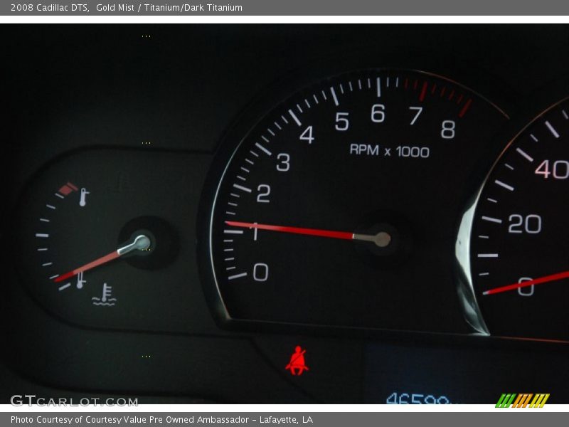 Gold Mist / Titanium/Dark Titanium 2008 Cadillac DTS