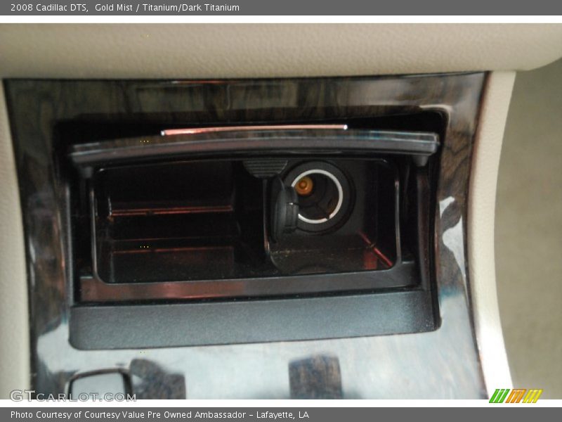 Gold Mist / Titanium/Dark Titanium 2008 Cadillac DTS