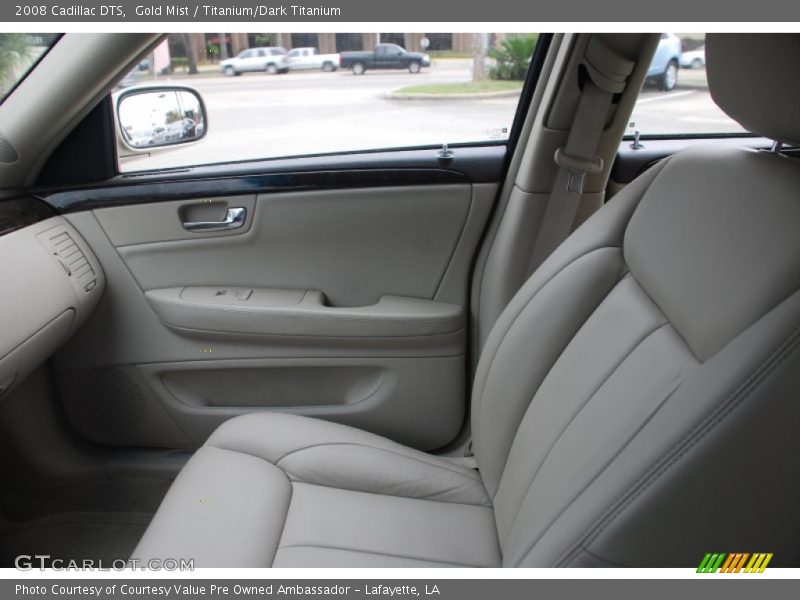 Gold Mist / Titanium/Dark Titanium 2008 Cadillac DTS