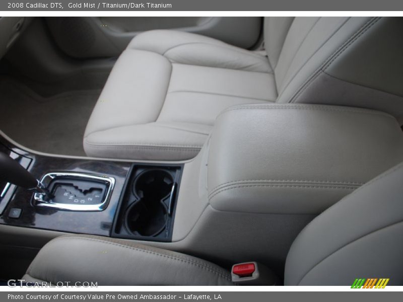 Gold Mist / Titanium/Dark Titanium 2008 Cadillac DTS