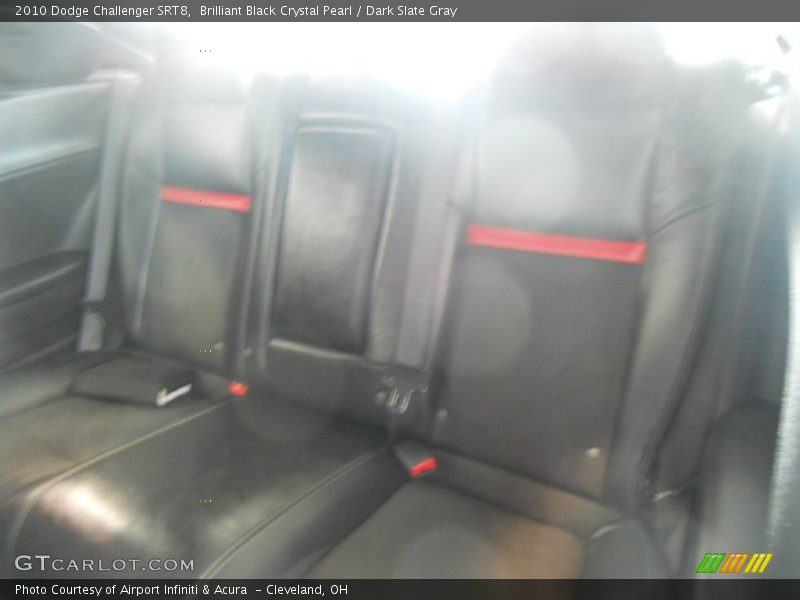 Brilliant Black Crystal Pearl / Dark Slate Gray 2010 Dodge Challenger SRT8