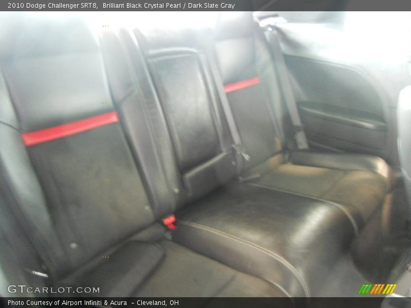 Brilliant Black Crystal Pearl / Dark Slate Gray 2010 Dodge Challenger SRT8