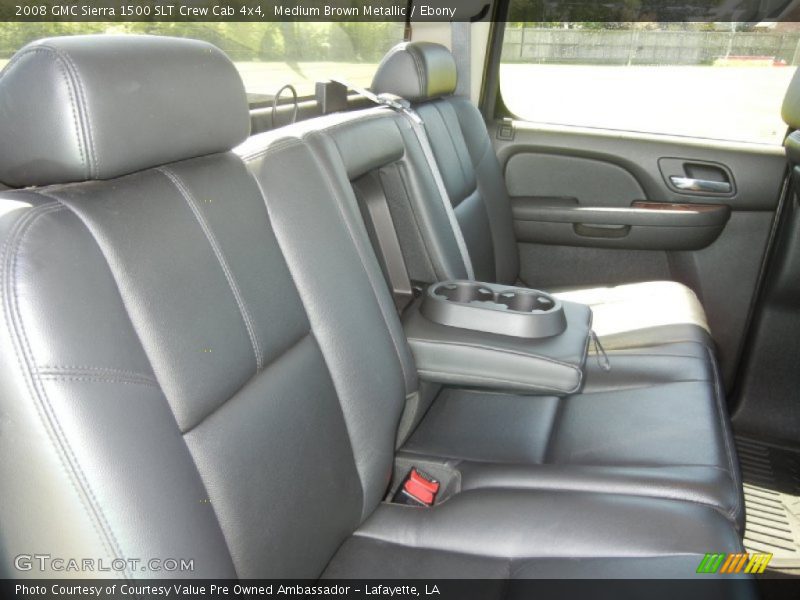 Medium Brown Metallic / Ebony 2008 GMC Sierra 1500 SLT Crew Cab 4x4