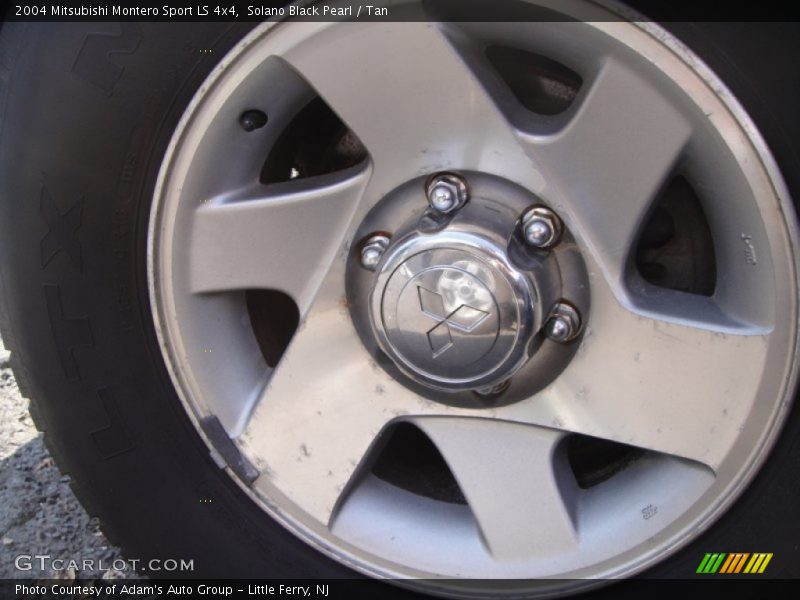 Solano Black Pearl / Tan 2004 Mitsubishi Montero Sport LS 4x4