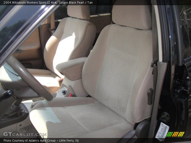 Solano Black Pearl / Tan 2004 Mitsubishi Montero Sport LS 4x4