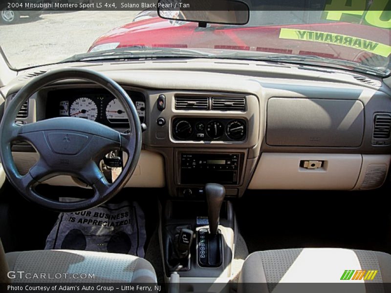 Solano Black Pearl / Tan 2004 Mitsubishi Montero Sport LS 4x4