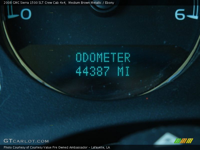Medium Brown Metallic / Ebony 2008 GMC Sierra 1500 SLT Crew Cab 4x4
