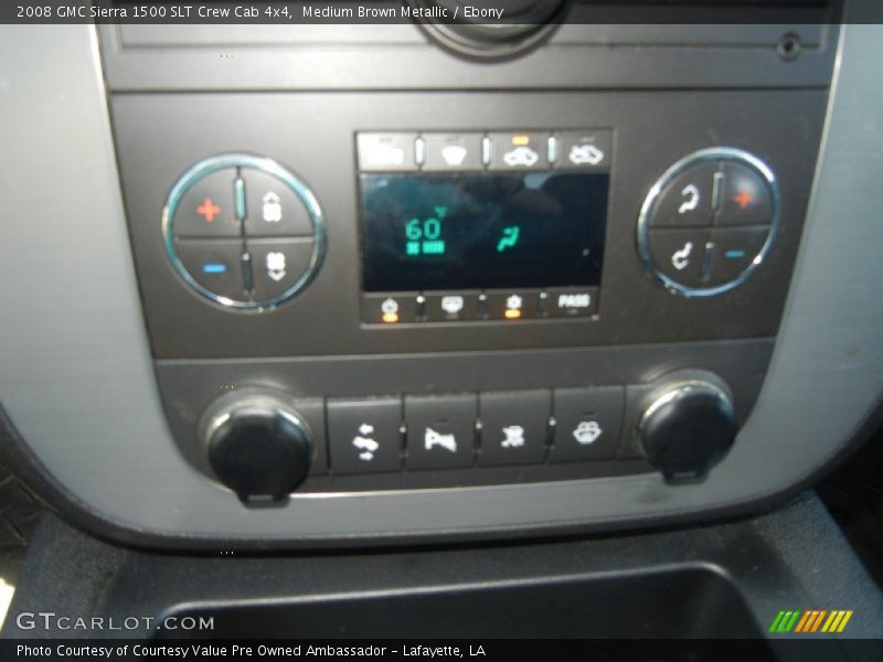 Medium Brown Metallic / Ebony 2008 GMC Sierra 1500 SLT Crew Cab 4x4