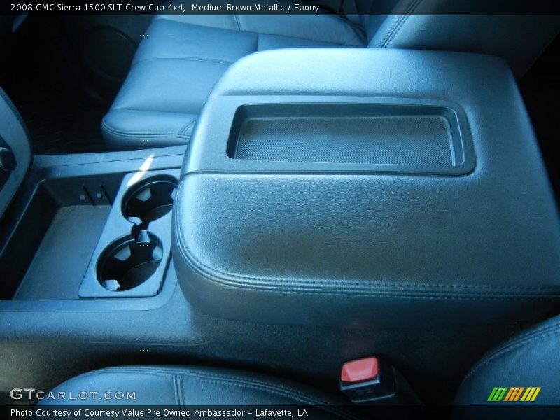 Medium Brown Metallic / Ebony 2008 GMC Sierra 1500 SLT Crew Cab 4x4