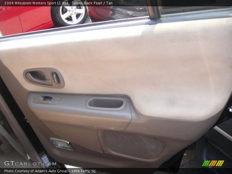 Solano Black Pearl / Tan 2004 Mitsubishi Montero Sport LS 4x4