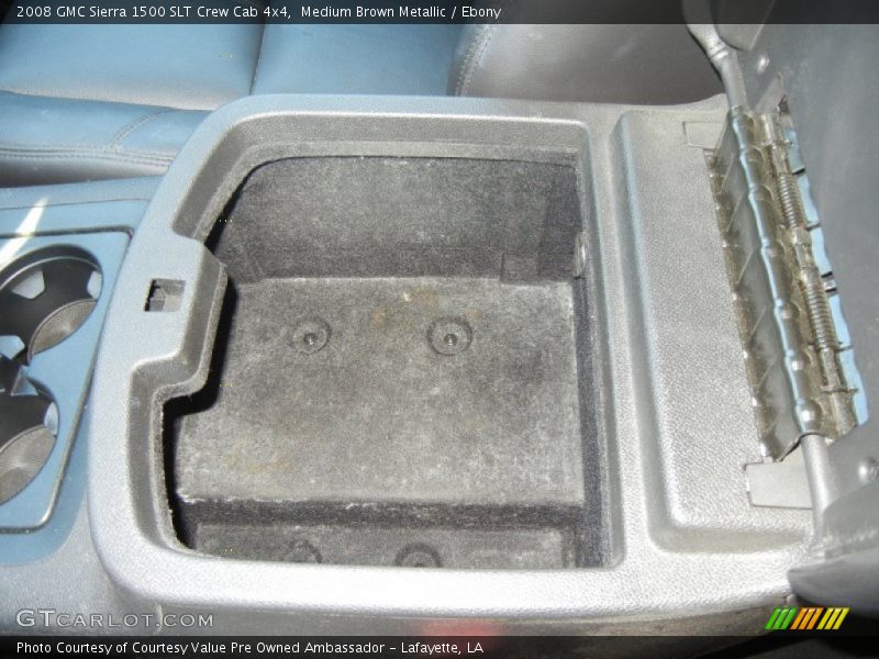 Medium Brown Metallic / Ebony 2008 GMC Sierra 1500 SLT Crew Cab 4x4