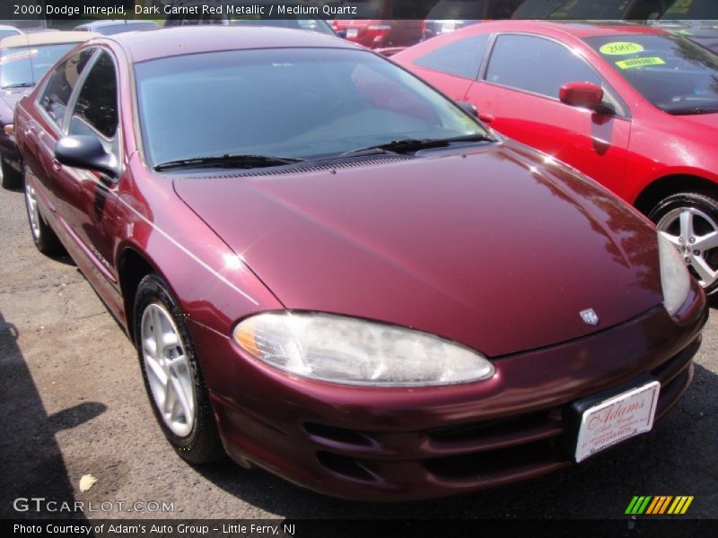 Dark Garnet Red Metallic / Medium Quartz 2000 Dodge Intrepid