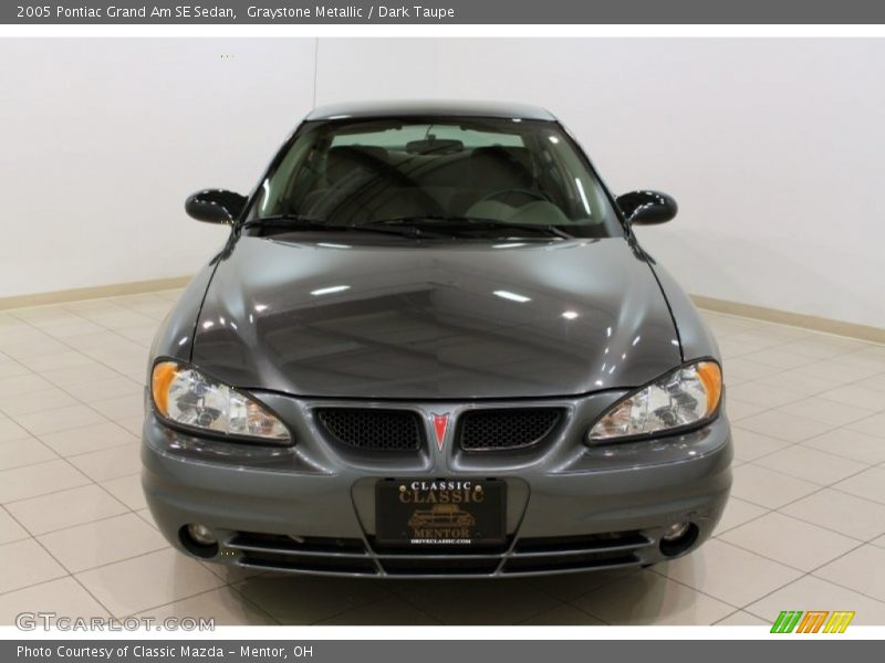 Graystone Metallic / Dark Taupe 2005 Pontiac Grand Am SE Sedan