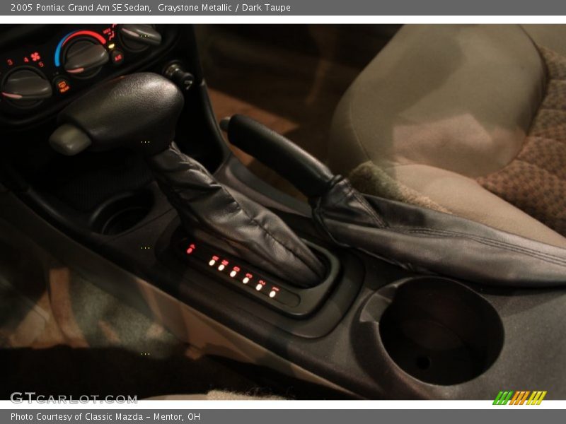 Graystone Metallic / Dark Taupe 2005 Pontiac Grand Am SE Sedan