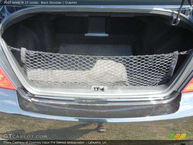 Black Obsidian / Graphite 2007 Infiniti M 35 Sedan