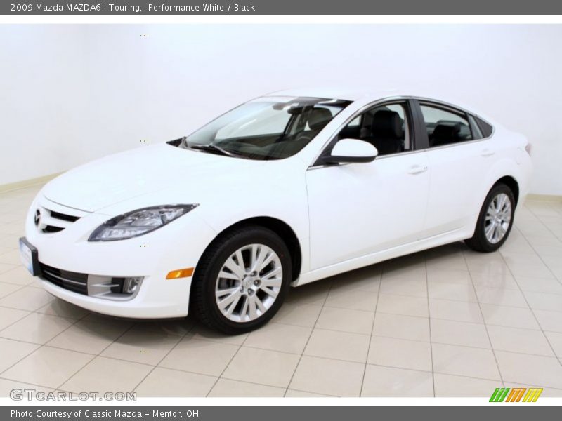 Performance White / Black 2009 Mazda MAZDA6 i Touring