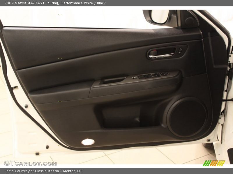 Performance White / Black 2009 Mazda MAZDA6 i Touring