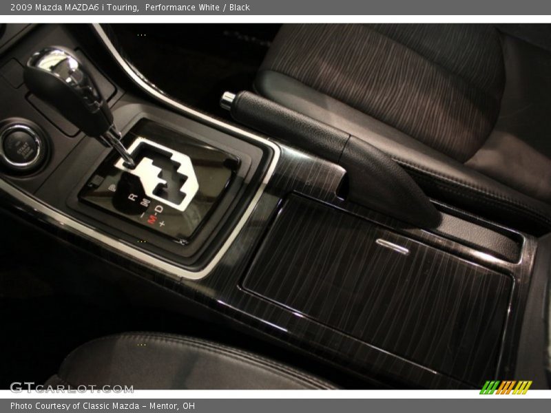 Performance White / Black 2009 Mazda MAZDA6 i Touring
