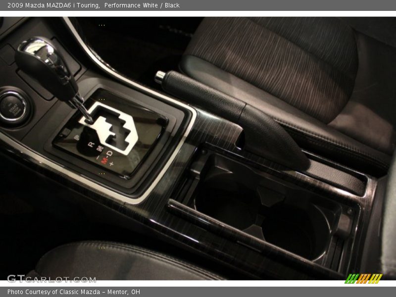 Performance White / Black 2009 Mazda MAZDA6 i Touring
