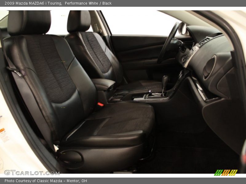 Performance White / Black 2009 Mazda MAZDA6 i Touring