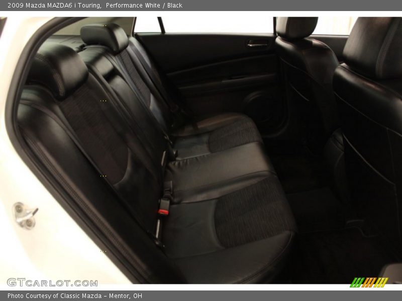 Performance White / Black 2009 Mazda MAZDA6 i Touring