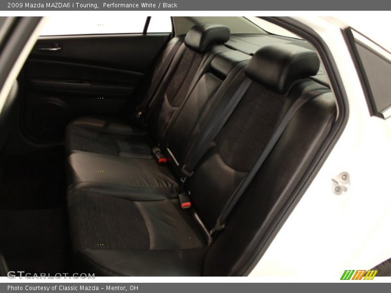 Performance White / Black 2009 Mazda MAZDA6 i Touring